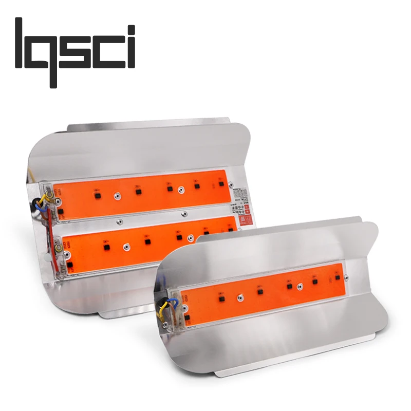 

LQSCI 50W 100W Plant growth lamp COB LED Grow Light Phyto Simple floodlight 220V For Plant Greenhouse Hydroponic