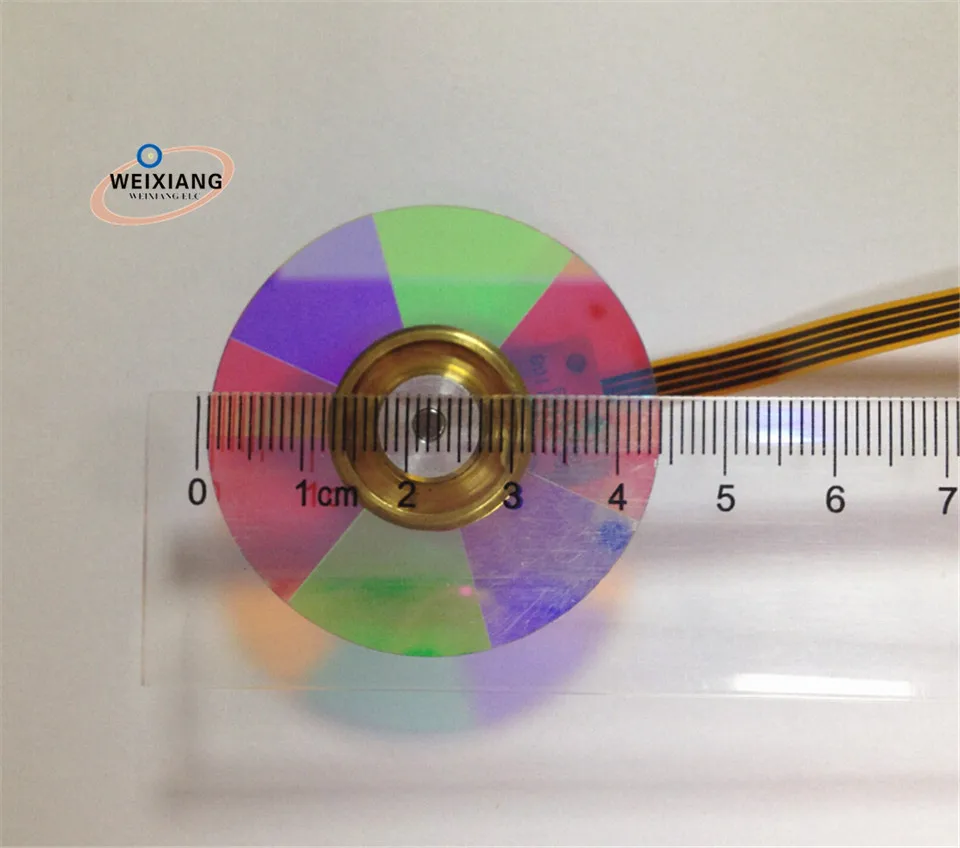 

Original Color Wheel For BenQ W1070 /W1070+ Projector Color Wheels,6 segments 44mm(red-blue-green)
