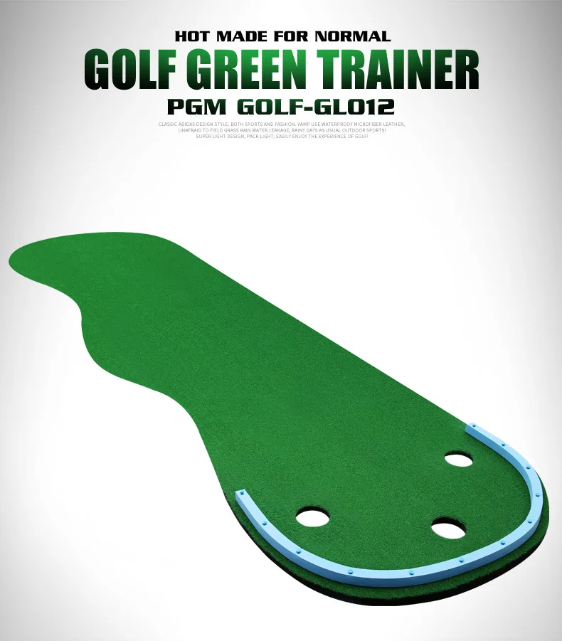 Портативное домашнее одеяло для тренировок в гольф, искусственная трава, мини-гольф, зеленый набор для начинающих, семейный набор для занятий, B81701