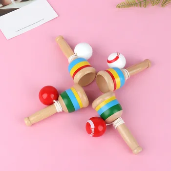 

Wooden Ball and Cup Toys Catch Skill Game Kids Traditional Hand Eye Coordination Games Gifts Traditional Games Toys For Kids