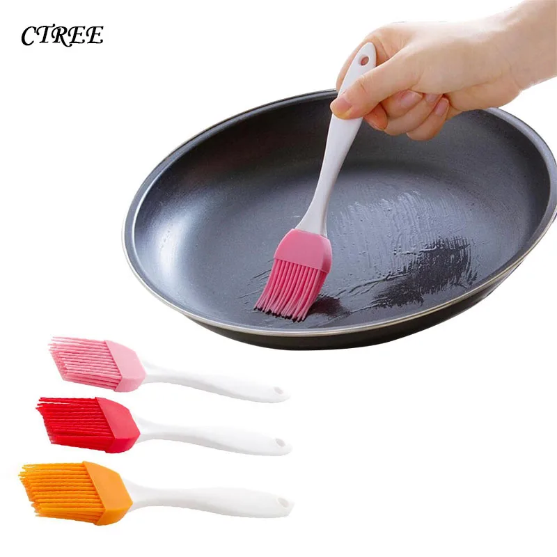 

Silicone Bread Basting Pastry Brush Outdoor BBQ DIY Magic Cleaning Brushes Easy To Clean Wash Brushes Kitchen Accessories C352