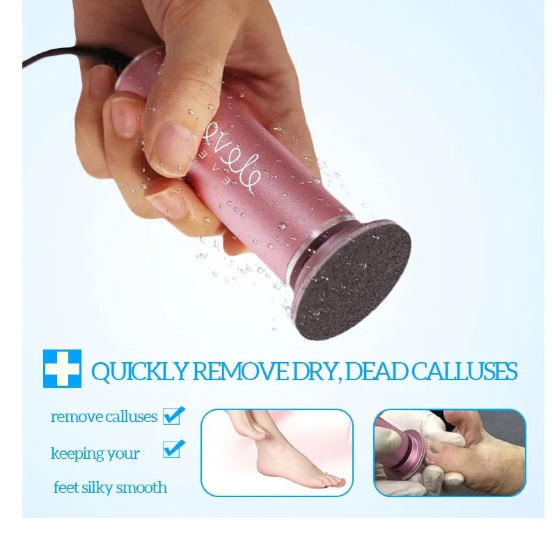 

Foot Care Pedicure Skin Remover Callus File Hard Tool Dead Dry Electric Rasp Portable Pedicure Smooth Machine Foot Care Tool