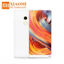 Original Xiaomi Mi MIX 2 Mix2 Ceramic 5.99" FHD Snapdragon 835 Octa Core 6GB RAM 64GB ROM 4G TD LTE Smartphone 12MP fingerprint(Hong Kong,China)