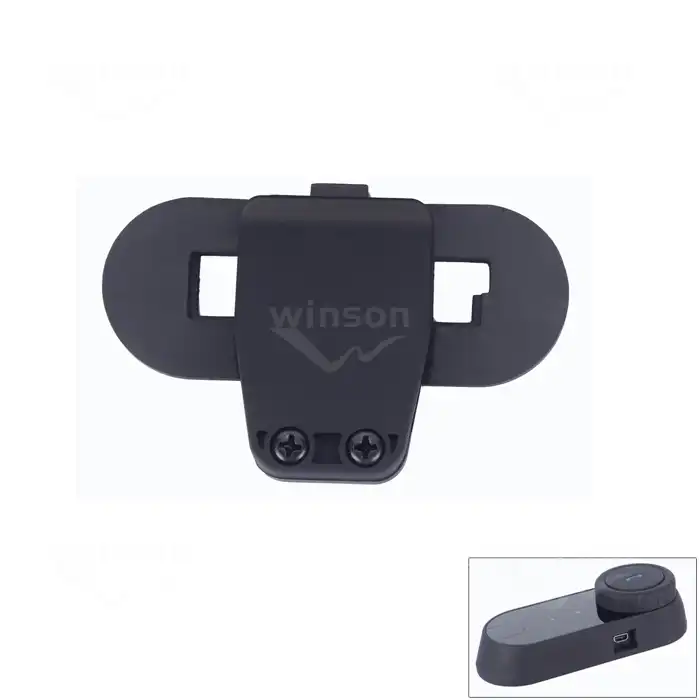 1 шт. зажим Кронштейн костюм для T-COMVB, TCOM-SC, T-COM02 мотоциклетный шлем bluetooth гарнитура аксессуары - изображение