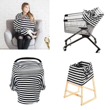 2 в 1 Многофункциональное детское автомобильное кресло для кормления грудью, накидка на шарф для кормления, фартук, чехол для стульев