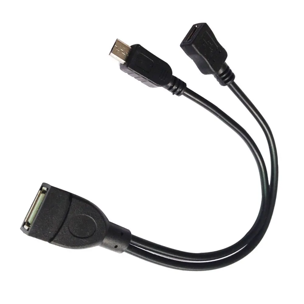 Eustak Micro USB папа к гнездовой хост OTG Кабель адаптер Y сплиттер не для зарядки|usb host