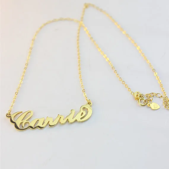 Модные новейшие женские оригинальные ожерелья с надписью Carrie Your Name | Украшения и