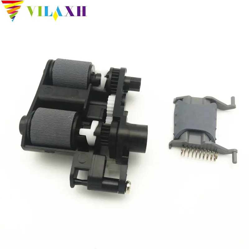 

Vilaxh 1set Suitable for HP M1536 CM1415 M175 M225 M276 Manuscript feeder paper picker pickup Roller+Page Splitter