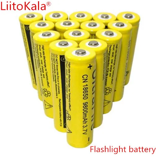 Prix pour 40 Pcs/ensemble 18650 batterie 3.7 V 9800 mAh rechargeable au lithium-ion batterie pour Led lampe de poche Torche batery litio batterie + Livraison gratuite Prix pour 40 Pcs/ensemble 18650 batterie 3.7 V 9800 mAh rechargeable au lithium-ion batterie pour Led lampe de poche Torche batery litio batterie + Livraison gratuite