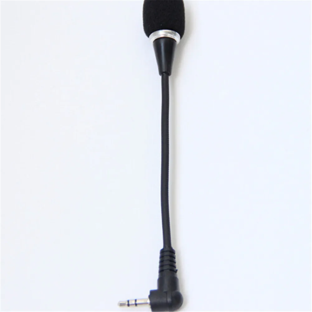 Мини 3,5 мм разъем гибкий микрофон динамик микрофон для ПК компьютер Ноутбук конденсаторный микрофон