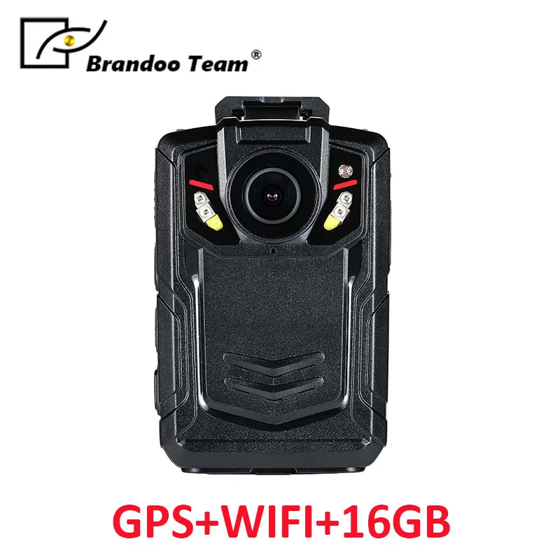 Gps WI-FI 16 ГБ ношения на теле Камера полиция Pocket видео Регистраторы WI-FI 16 ГБ 1080 P Ночное видение Камера