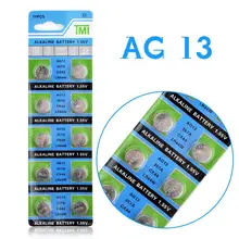 YCDC Hot selling For Watch Mainboard 10 Pcs AG13 LR44 357A S76E G13 Button Coin Cell Battery Batteries 1.55V Alkaline 51%off