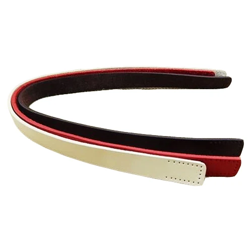 

2X Genuine Leather Handles Durable Shoulder Bags Detachable Belt Handle DIY Handmade Replacement Handbag Strap 50cm