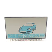 Display LCD para a rússia Starline B9 versão starline B9 lcd controle remoto em dois sentidos do sistema de alarme de carro frete grátis