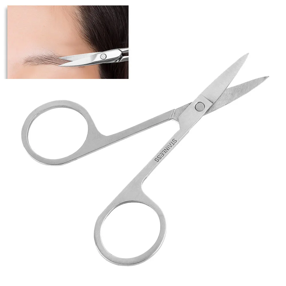 1pcs Small Makeup Scissors Eyebrow Eyelashes Nose Hair Scissor