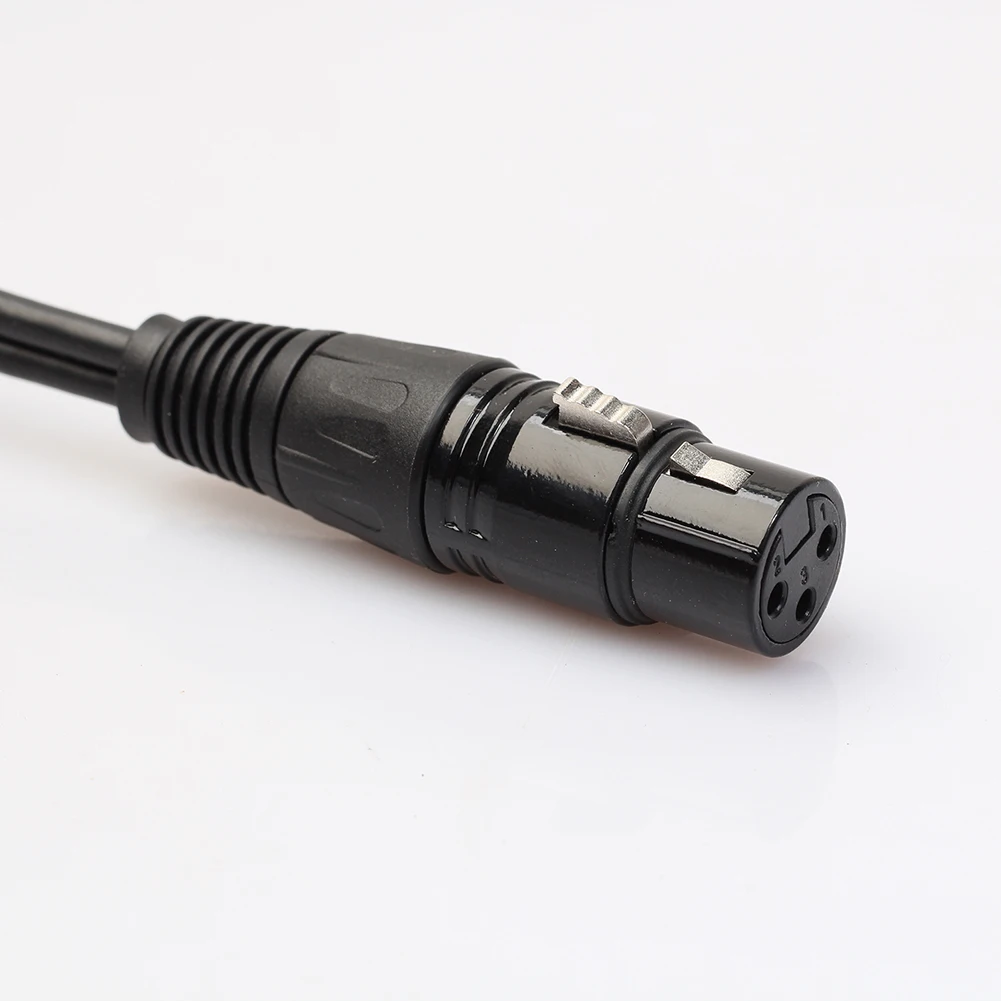 0 3 м 1 фут 3P XLR гнездовой разъем к двойному 2 штекерному разъему Y разветвитель