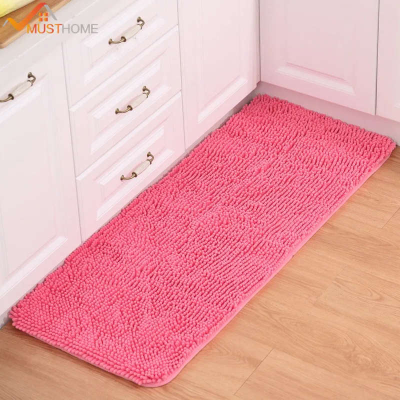 50x120cm 19 X47 Modern Kitchen Rugs 100 Microfiber Polyester
