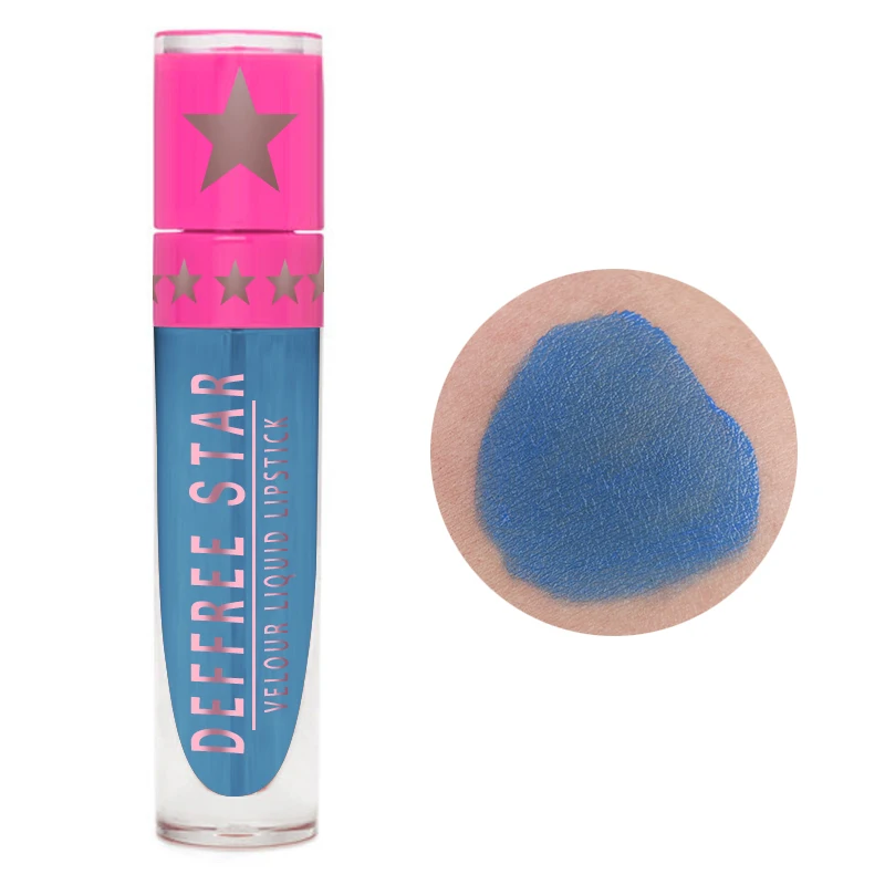 08 Жидкая губная помада для макияжа, 15 цветов, водостойкая Красная губная помада, Стойкий матовый блеск для губ, синяя, кровяная, телесная губная помада, TSLM1 - Цвет: 08