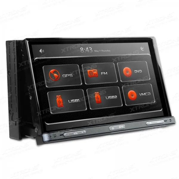 Best XTRONS 7" 2 Din Car DVD player with GPS Navigation Universal Stereo CD Radio Player 7" Touch Screen 1080P 3G DVR Video Head Unit 1 Best XTRONS 7" 2 Din Car DVD player with GPS Navigation Universal Stereo CD Radio Player 7" Touch Screen 1080P 3G DVR Video Head Unit 1