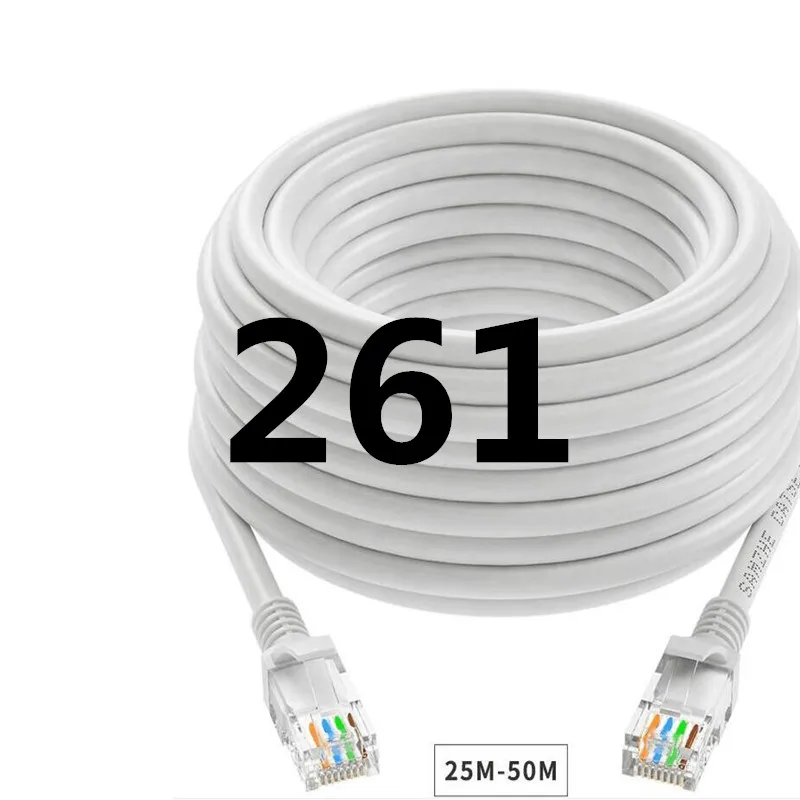 

B261 Ethernet Cable 3/5/10/15m CAT7 Network LAN Cable Anti-interference Flat RJ 45 Network Cable for Router Laptop Ethernet Cabl