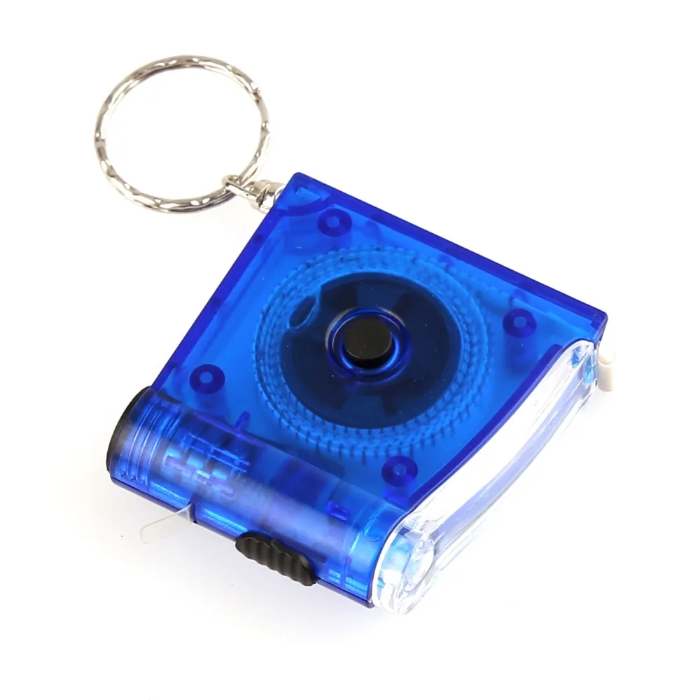 

2019 New Blue Mini Multifunctional Scale with Tape Measure Fishing Length Scale Useful Fishing Tool Fishing Ruler With Light