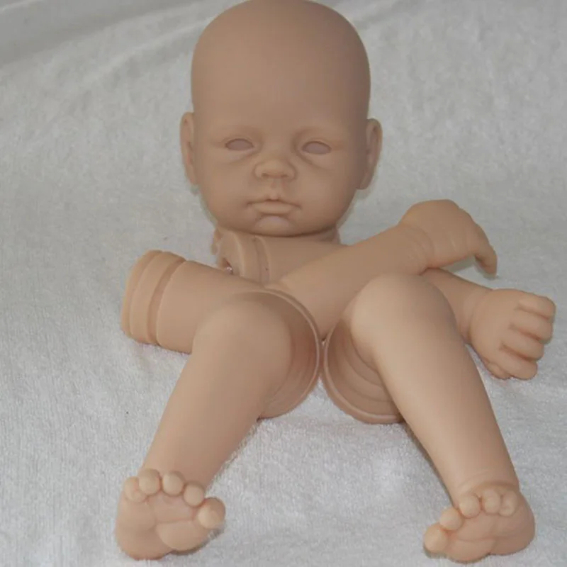 

NEW Design Reborn Baby Doll Kits DIY Blank Kit Silicone Vinyl 22Inches Head And 3/4 Arms Legs Very Easy To Do Reborning