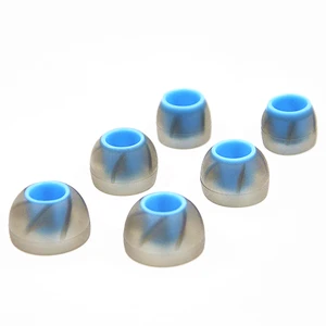 KZ 3 пары L, M, S в ушные вкладыши наушники силиконовые повязки для KZ ED10 ED8m Универсальный вставные наушники амбушюры Бесплатная доставка E89 - изображение