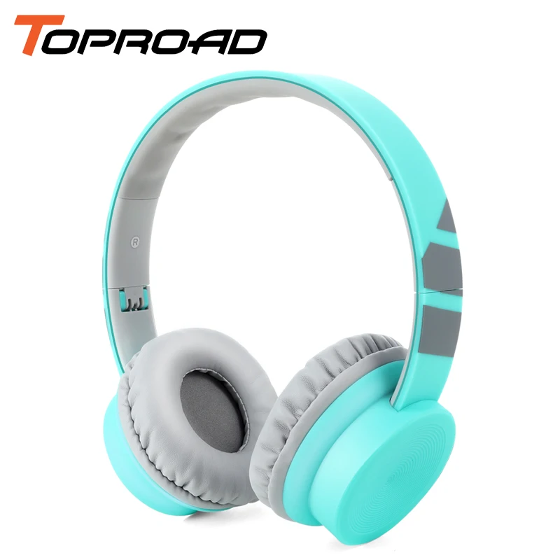 

TOPROAD 3.5mm Wired Headband Headphones fone de ouvido Folding Stereo Super Bass Headset Adjustable Earphone for mobilephones pc