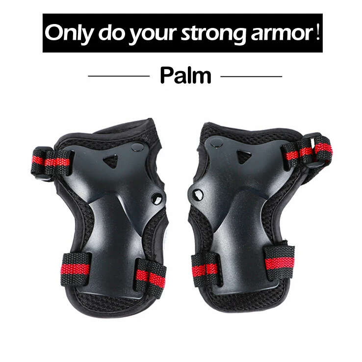 6pcs/set Skating Protective Gear Set Elbow pads Wrist Support Ski Skateboard Ice Skate Roller Knee Brace For Adult Kids Gift 6pcs/set Skating Protective Gear Set Elbow pads Wrist Support Ski Skateboard Ice Skate Roller Knee Brace For Adult Kids Gift