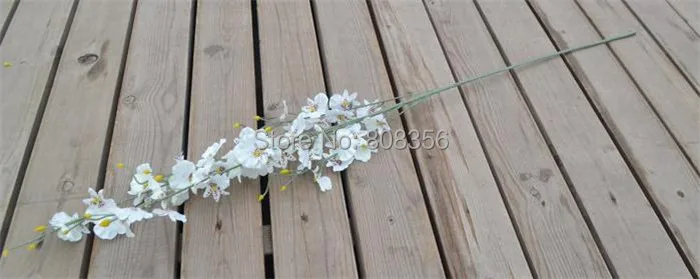 Цветы Oncidium 94 см/3" длина 10 шт./лот искусственные орхидеи белый/желтый/розовый/фиолетовый/зеленый/оранжевый для свадьбы цветок