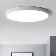 

QUKAU LED ceiling light diameter 40CM 24W 3 colors dimmable wall control round bedroom ceiling lamp living room restaurant aisle
