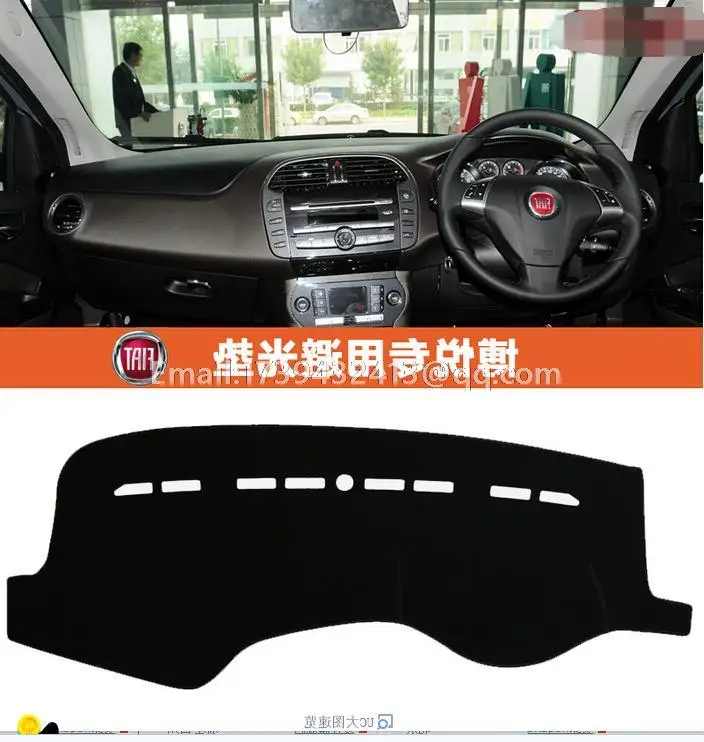 car dashmats car-styling accessories dashboard cover for Fiat Bravo Ritmo 2007 2008 2009 2010 2011 2012 2013 2014 2015 2016 фаркоп aragon fiat bravo 2007 lancia delta 2008
