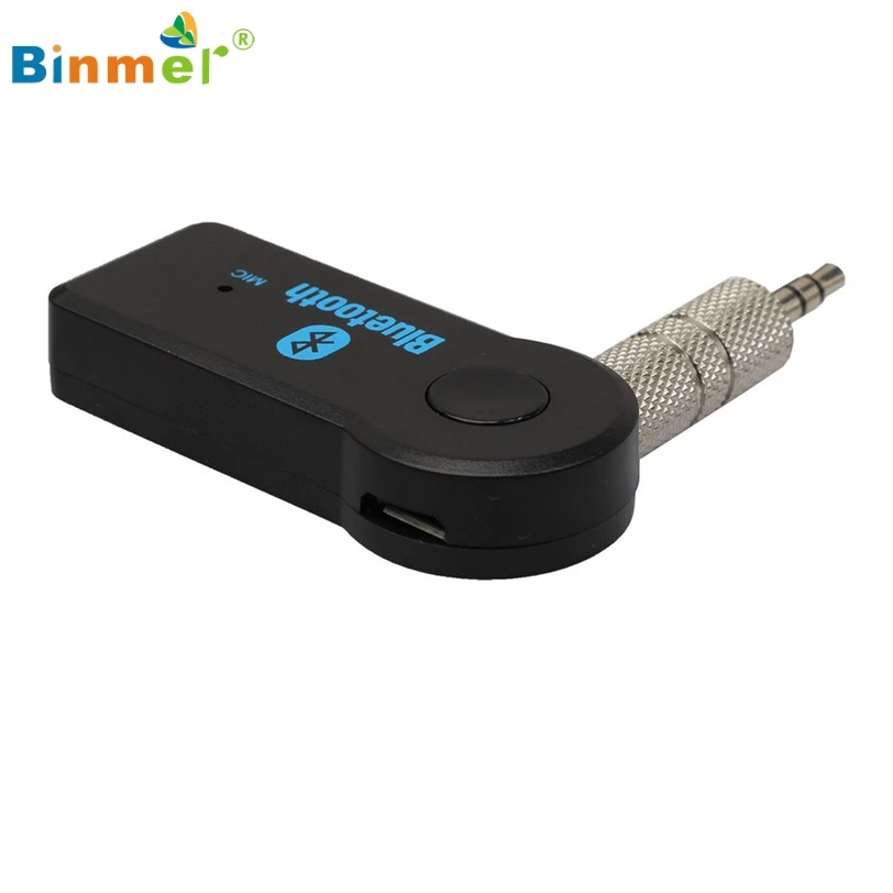 Binmer беспроводной Bluetooth 3 5 мм Автомобильный Aux аудио стерео музыкальный приемник