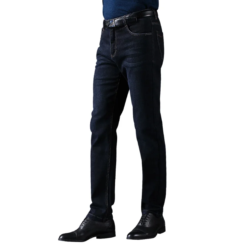 Buy 2017 LABEOUF Dark blue Jeans men's Jeans Long