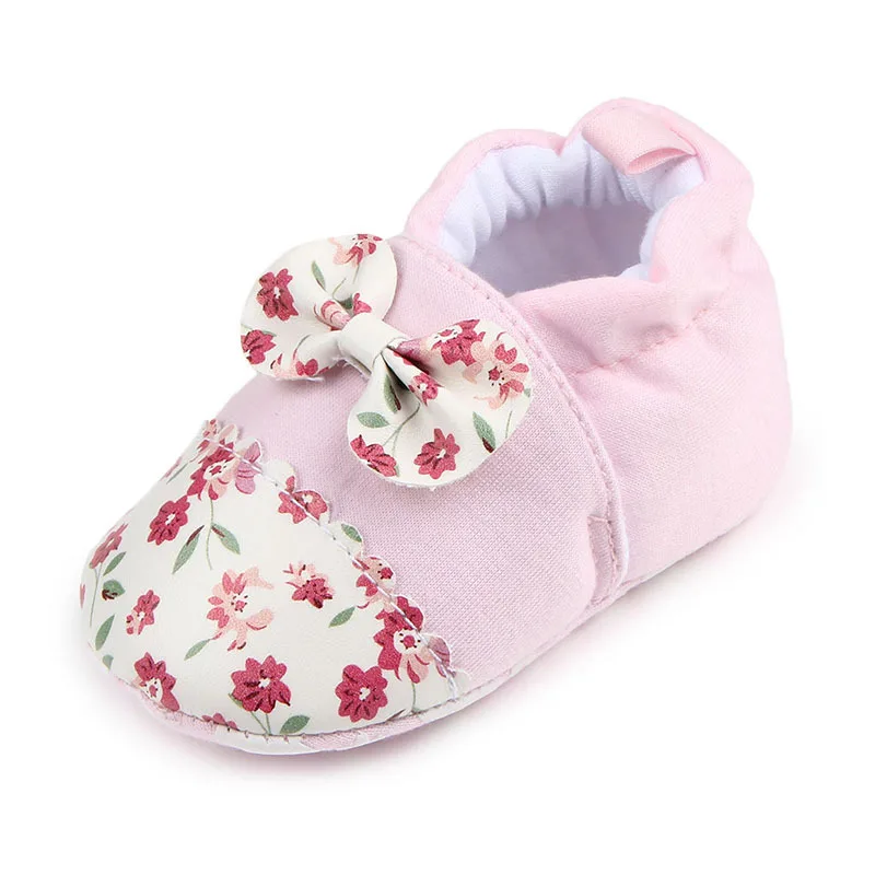 Lovely Toddler First Walkers Fashion Shoes Spring Autumn kids children Baby shoes Round Toe Flats Soft Slippers Shoes DS19