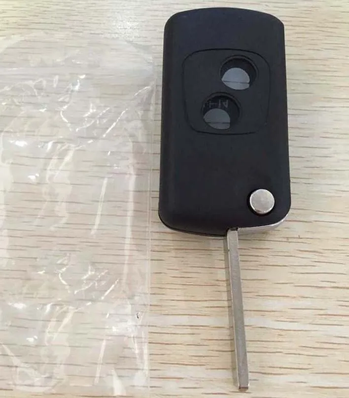 Peugeot 307 Modified Key Shell 2 Button VA2 Blade Without Groove (2)11