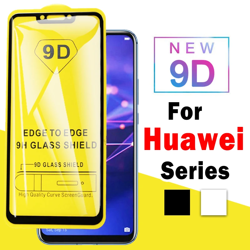 

Baixin New 9D Tempered Glass For Huawei Nova 2 Lite 2i 2s 3 3i 3E Screen Protector Full Cover Front Film for Huawei Nova 4 Lite3
