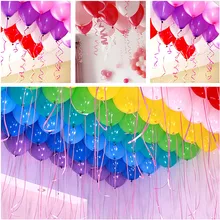 

10M*5mm Balloons Ribbon Wedding Birthday Party Decoration adult kids Curling Ribbon roll Balloon Tape Rope Ballons Accessories