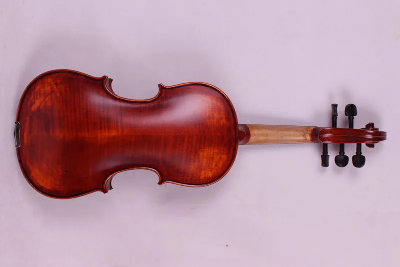 

5 string 4/4 Violin Ebony parts Flame Maple Back Antique Varnish Spruce Master Powerful Sound Pro+505#