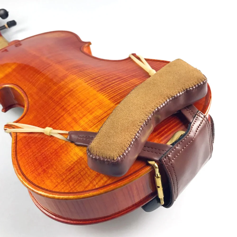 Einstellbare Violine Schulterstütze für 4/4 3/4 Violine Geige Parts Gelb 
