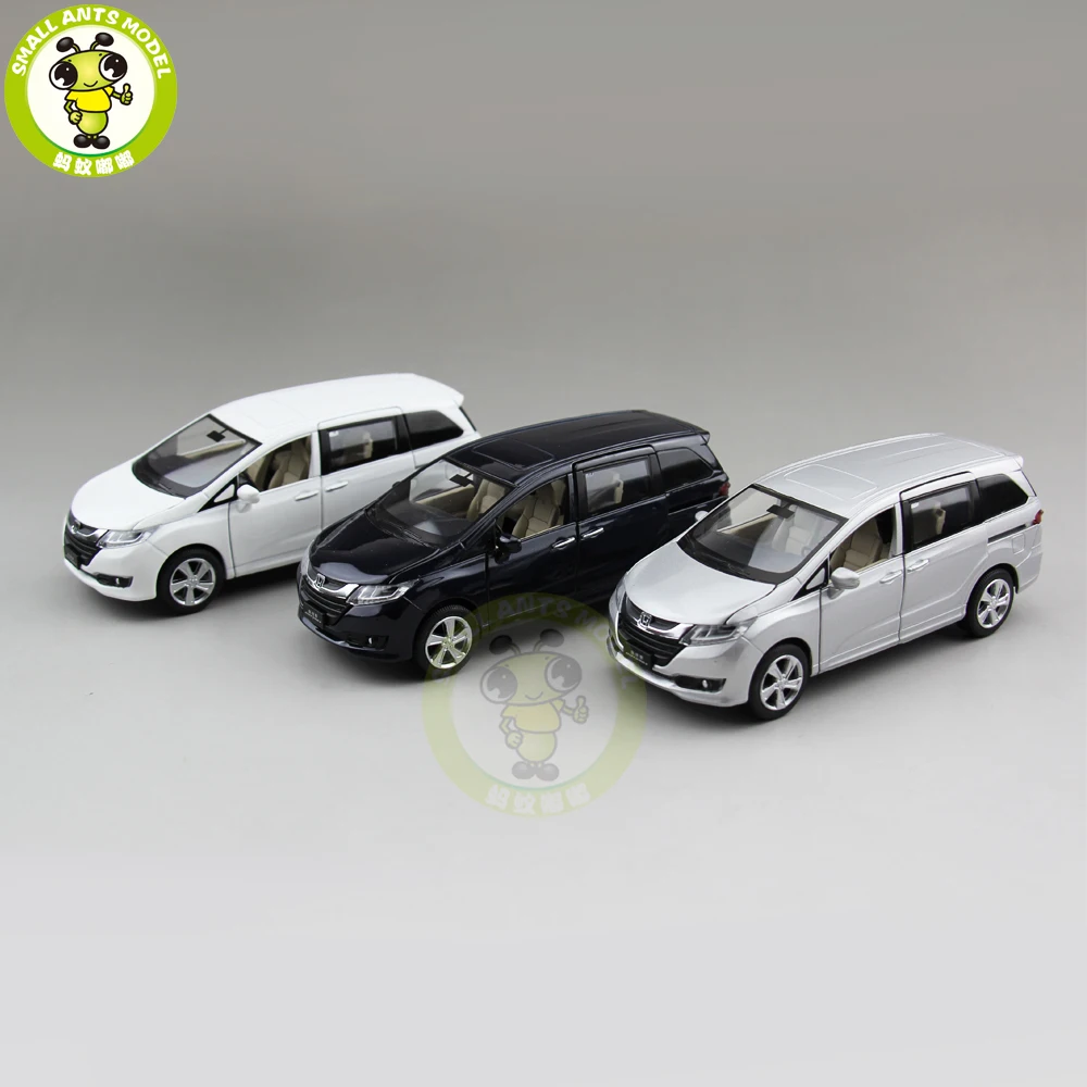 1/32 JACKIEKIM Odyssey MPV литая под давлением Металлическая Модель автомобиля игрушки для детей Детское звуковое освещение Вытяните назад подарки коллекция хобби