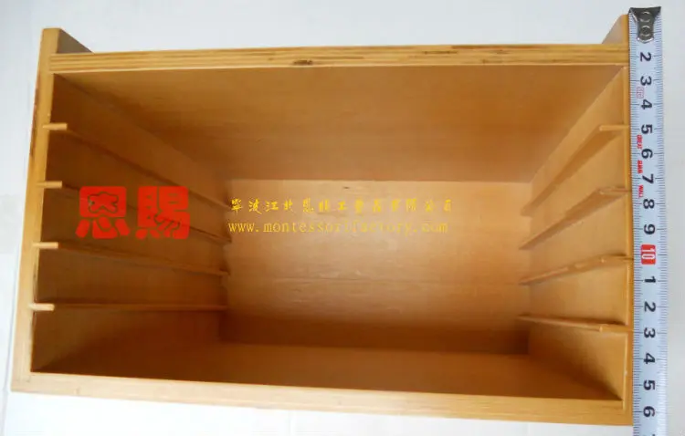 

cabinet for 5 animal puzzles montessori materials home school educational earning toys wooden toys 7002