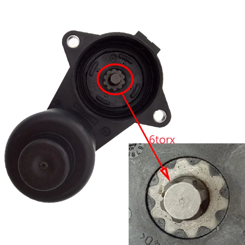 PBC-001 6/12 TORX зубы Электрический сервопривод стояночный тормоз суппорт двигателя для VW B6 AU DI OE 3C0998281A 3C0998281B 32330208 3C0998281 - Цвет: 6 torx