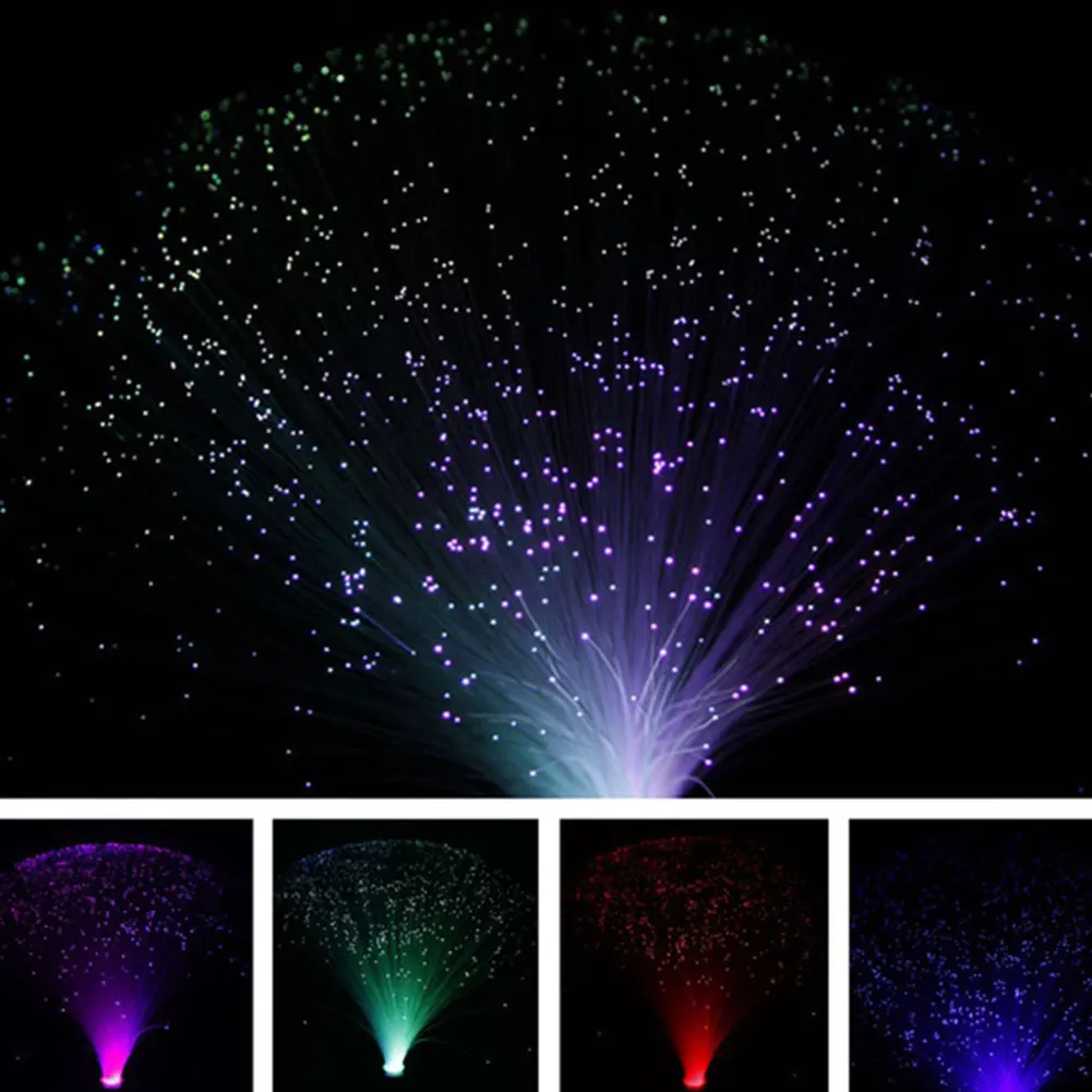 Led Fiber Optic Lamp Room Decor Aesthetic Atmosphere Holiday Lighting party Wedding Decoration Christmas Lights Personalized Gift led atmosphere lights