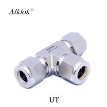 3 way Tee Union Compression Stainless Steel 316 Pipe Fitting Connector