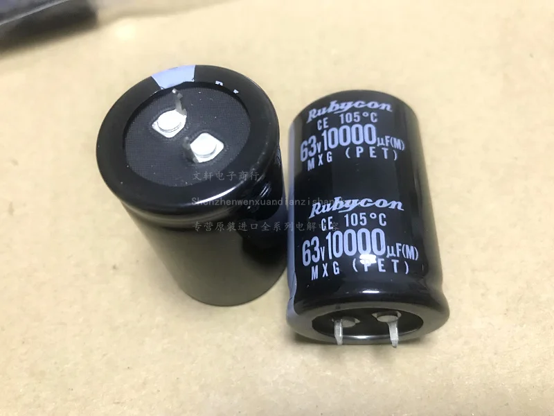 2018 5 шт. японский Рубин RUBYCON 63v10000uf MXG 30x45 мм алюминиевый электролитический