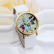2017 New Brand Fashion Vases Dial Women Dress Quartz Leather Rivets Bracelet Watches Women Crystal Casual Relogio Feminino Watch