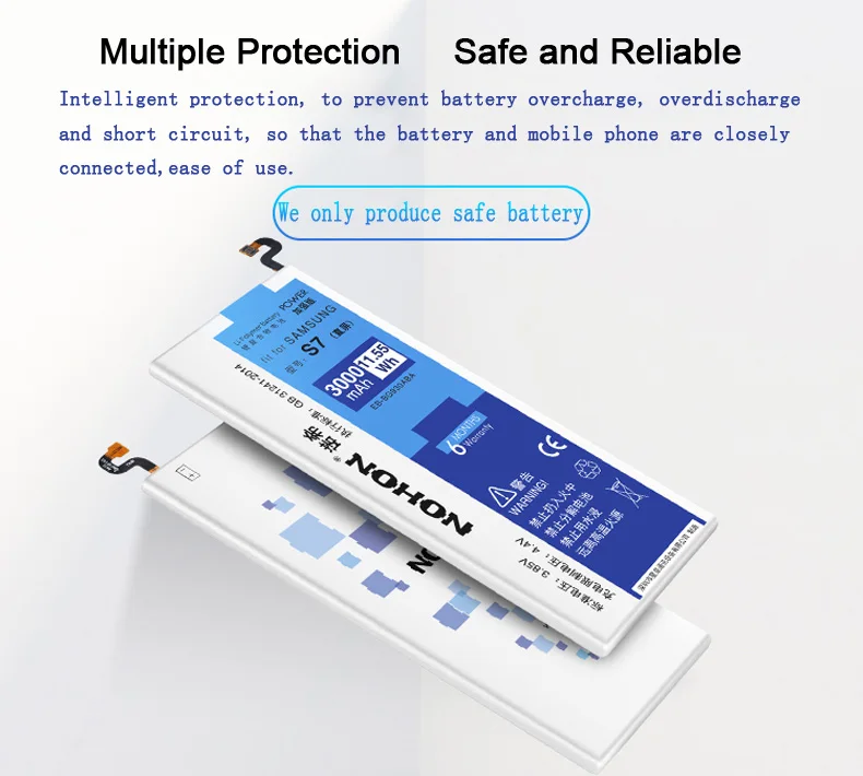 Аккумулятор Nohon Для Samsung S7 Купить Aliexpress