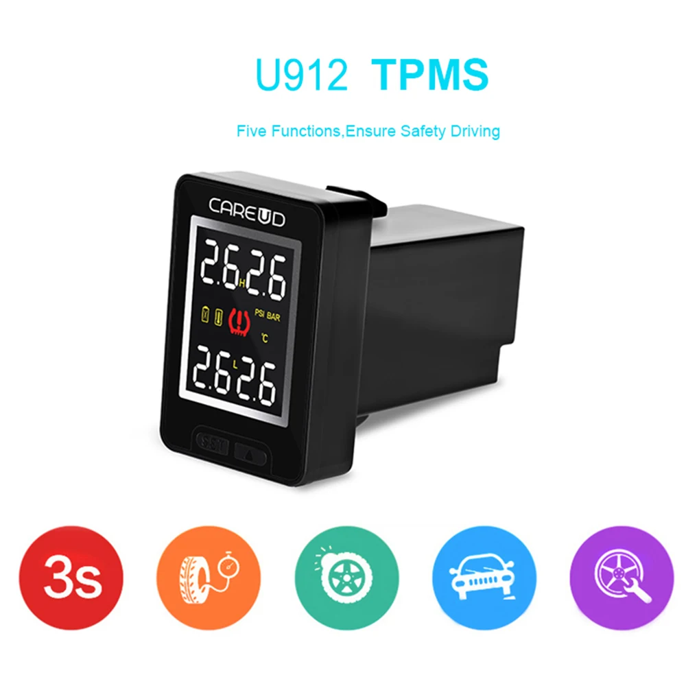 

Careud U912 interanl sensor for toyota tpms tire pressure monitoring system inside sensor Tire Pressure Alarm