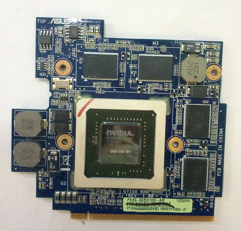 Hurtownie oryginalna karta graficzna asus g71gx g72gx nvidia geforce